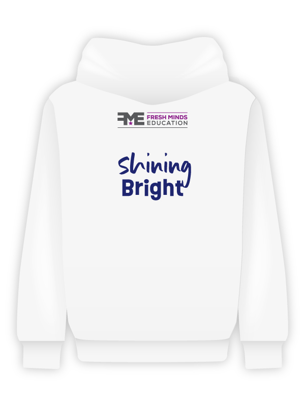 Glimmer Hoodie - White - Image 3